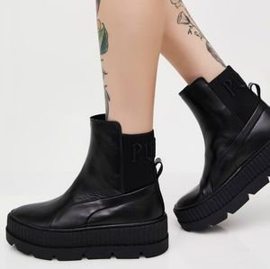 Fenty x Puma Chelsea creeper boot